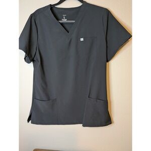 Gray CozyFit scrub set